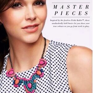 Stella & Dot Frida Kahlo Statement Necklace